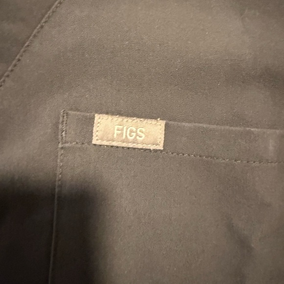 Figs Gray Fitted Short Sleeve Tee - Picture 6 of 7